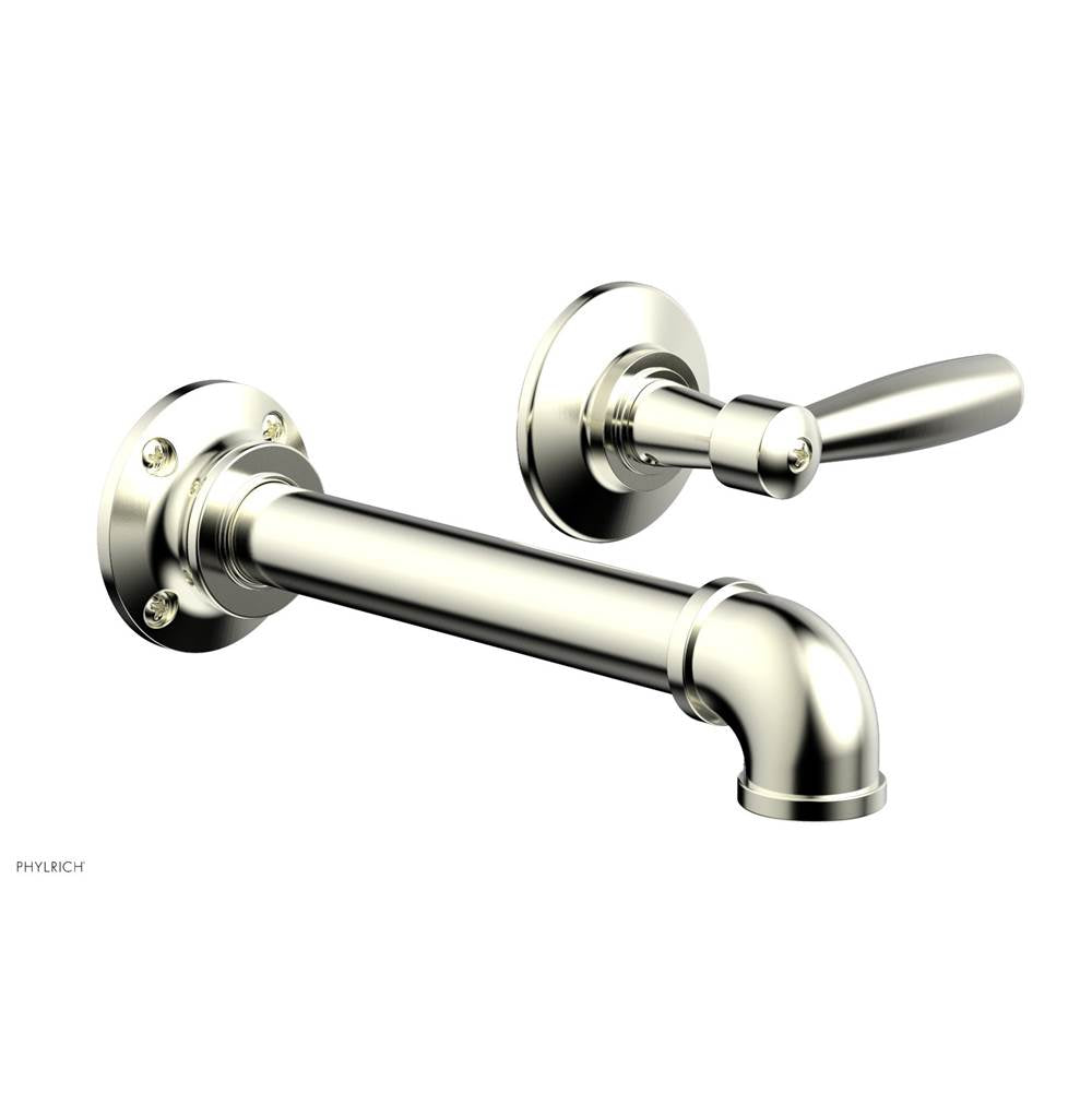 Phylrich - Wall Lav Single Works Industrial, Lever Handle - Satin Nickel