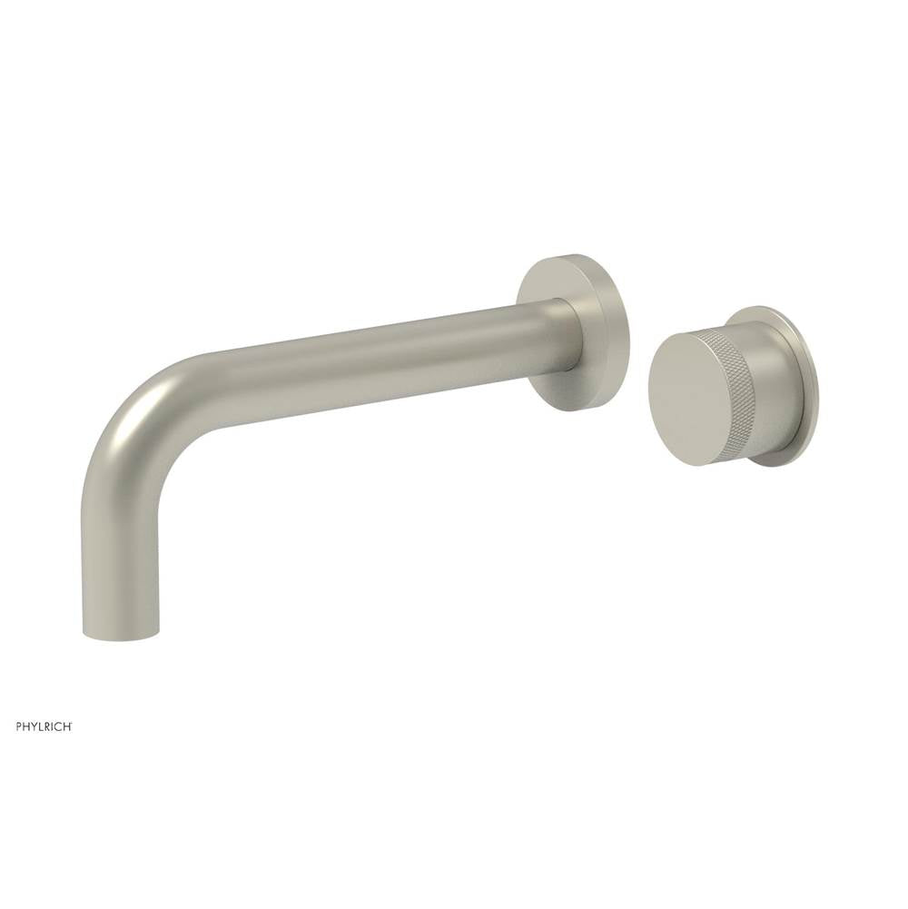 Phylrich - 7 1/2'' Single Handle Lav Set Knurled Handle - Burnished Nickel