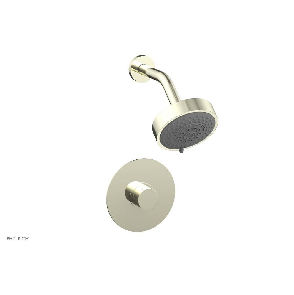 Phylrich - Shower Set Trim, Sq. - Burnished Nickel