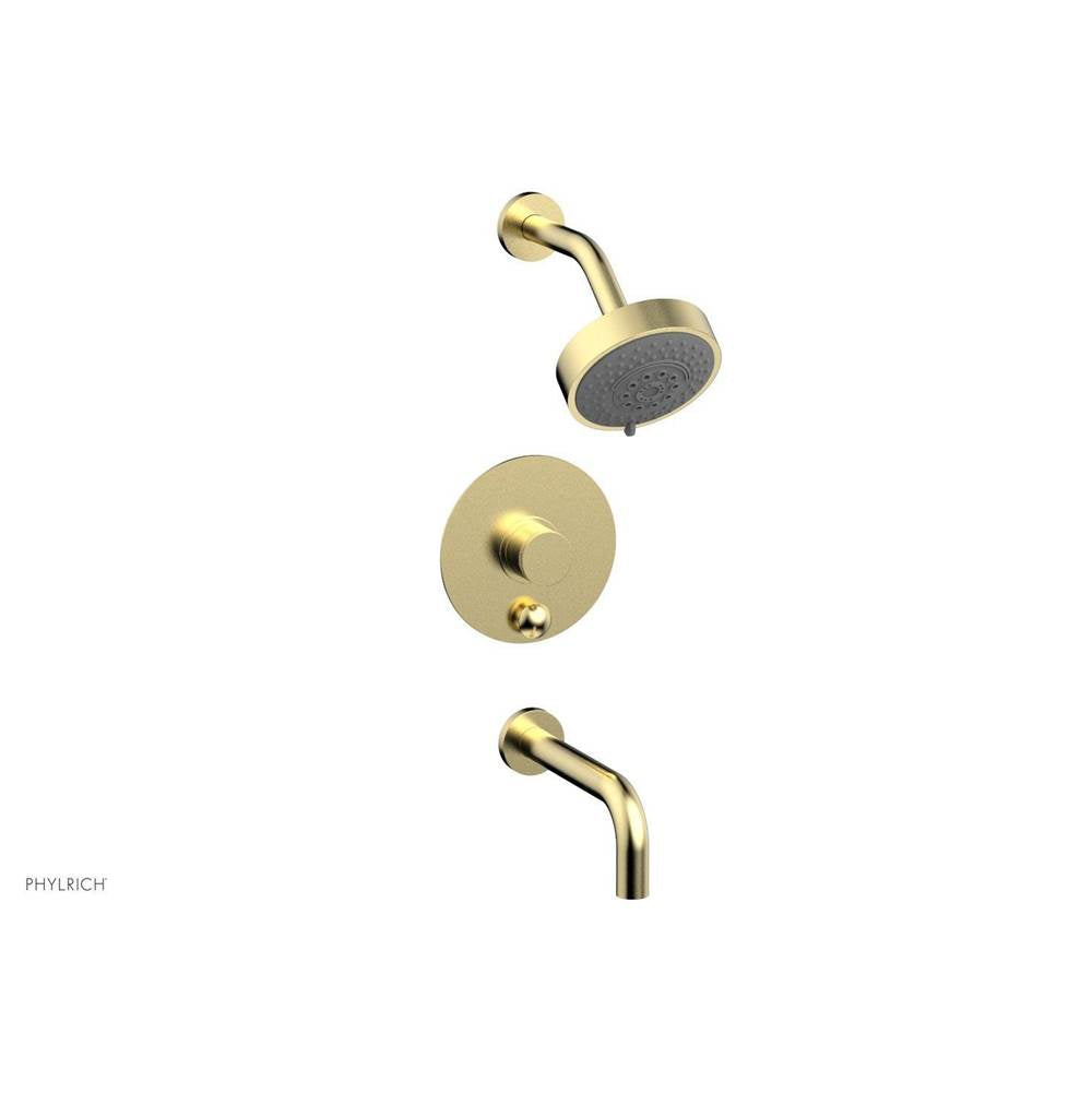 Phylrich - Pb Tub & Shower Trim - Polished Brass Uncoated