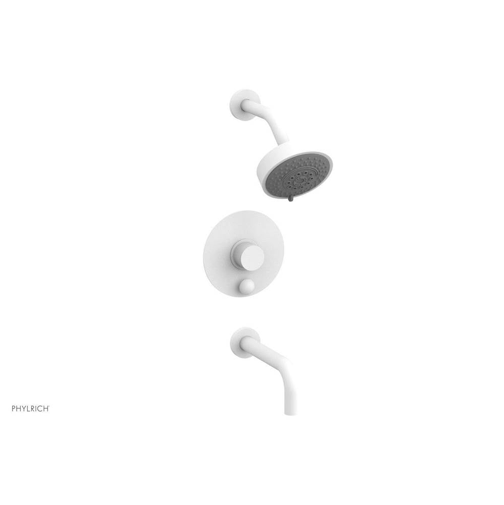 Phylrich - Pb Tub & Shower Trim - Satin White