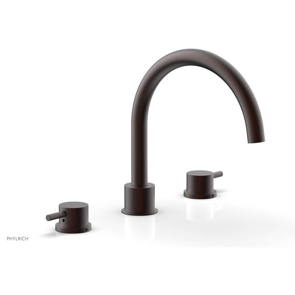 Phylrich - Deck Tub Set Lever Hdl - Weathered Copper
