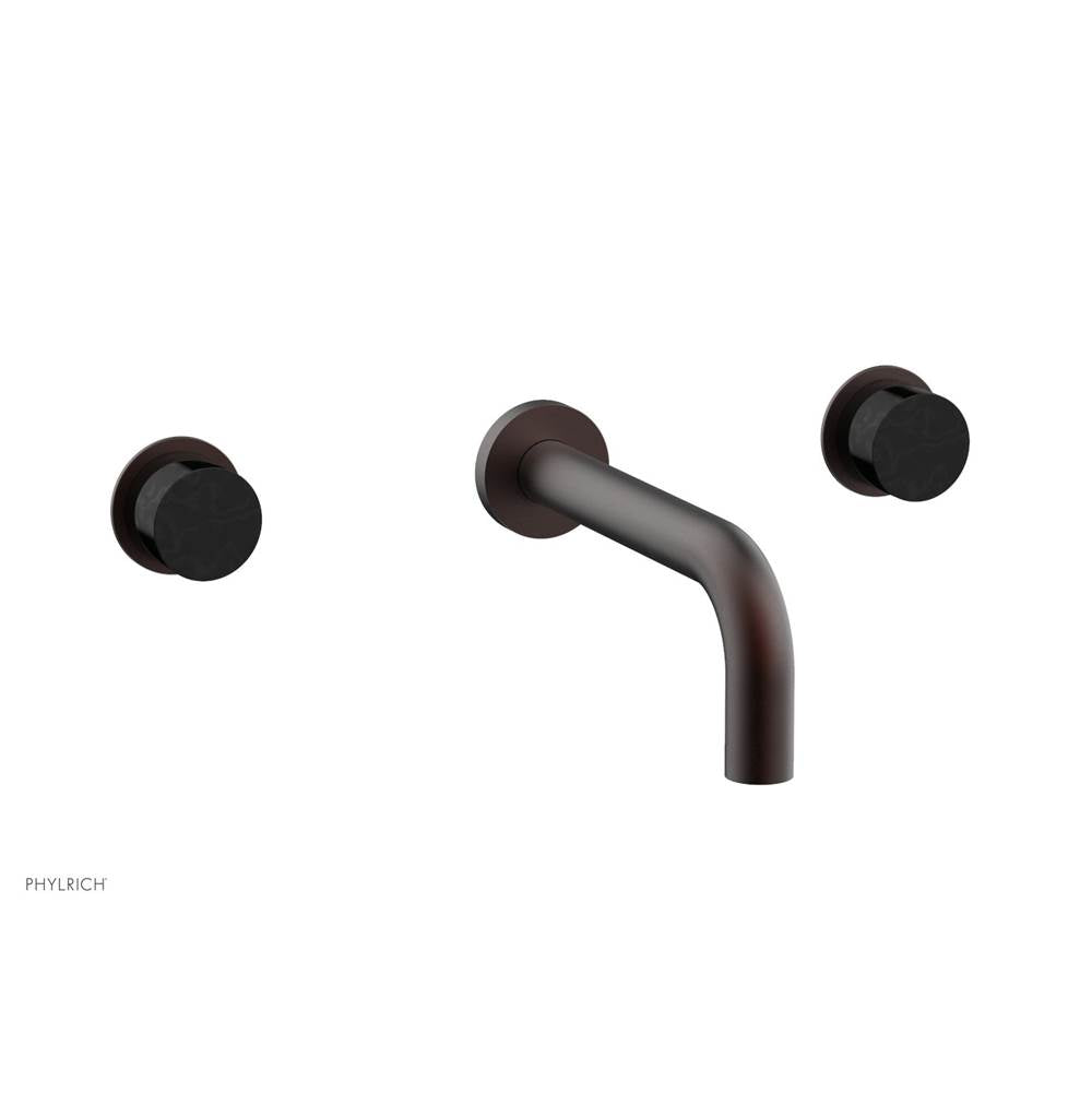 Phylrich - W/T T/O Smooth Black Marble Hdl - Weathered Copper