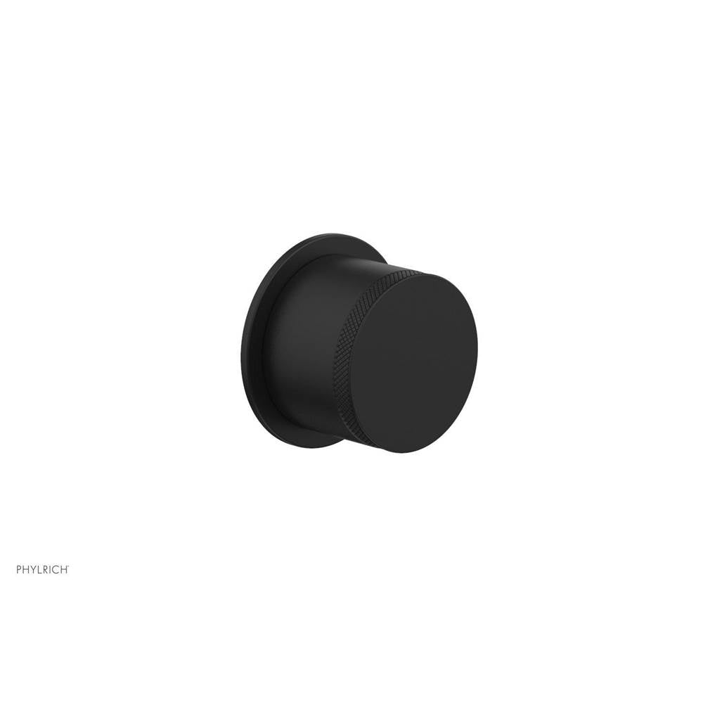 Phylrich - Knurled Knob - Matte Black