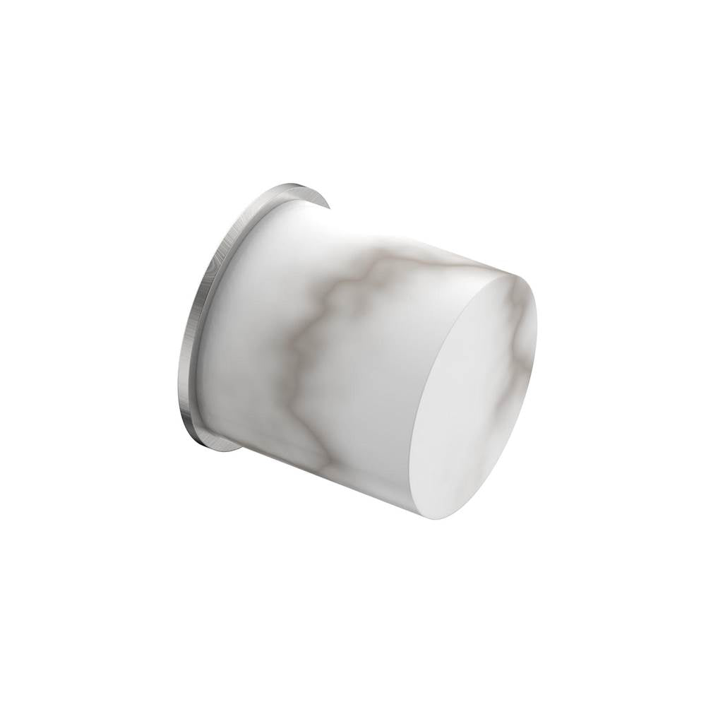 Phylrich - Marble Knob - Satin chrome