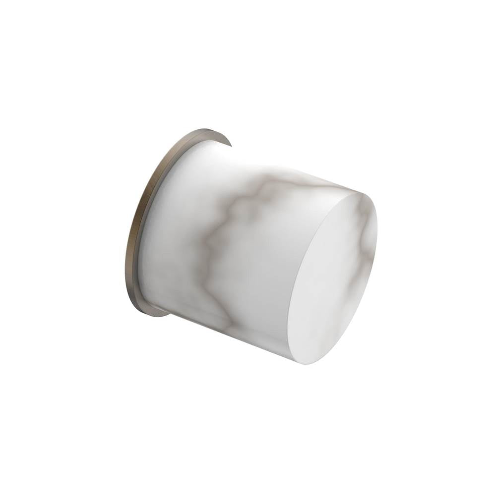 Phylrich - Marble Knob - Old English Brass