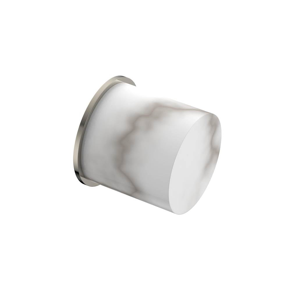 Phylrich - Marble Knob - Polished Nickel