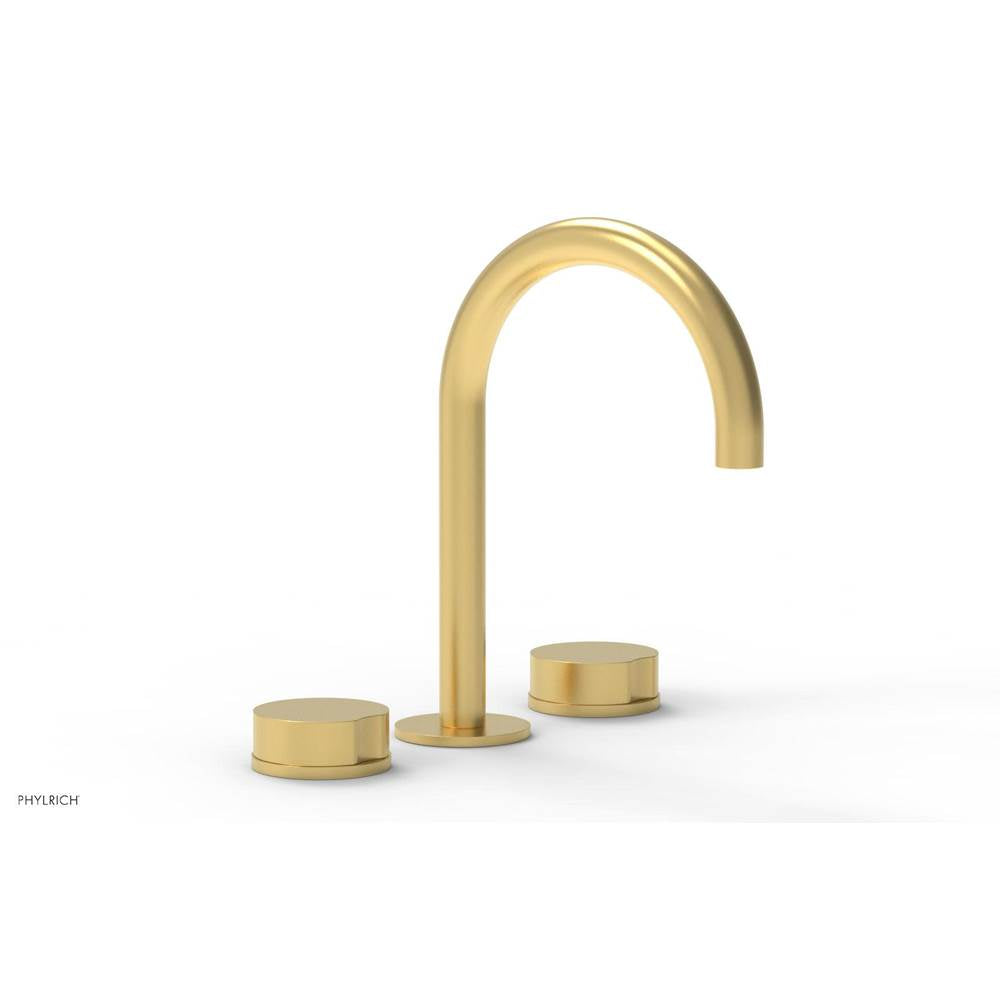 Phylrich - Circ W/S Faucet W Brass Handles, P To Close Drain - Burnished Gold