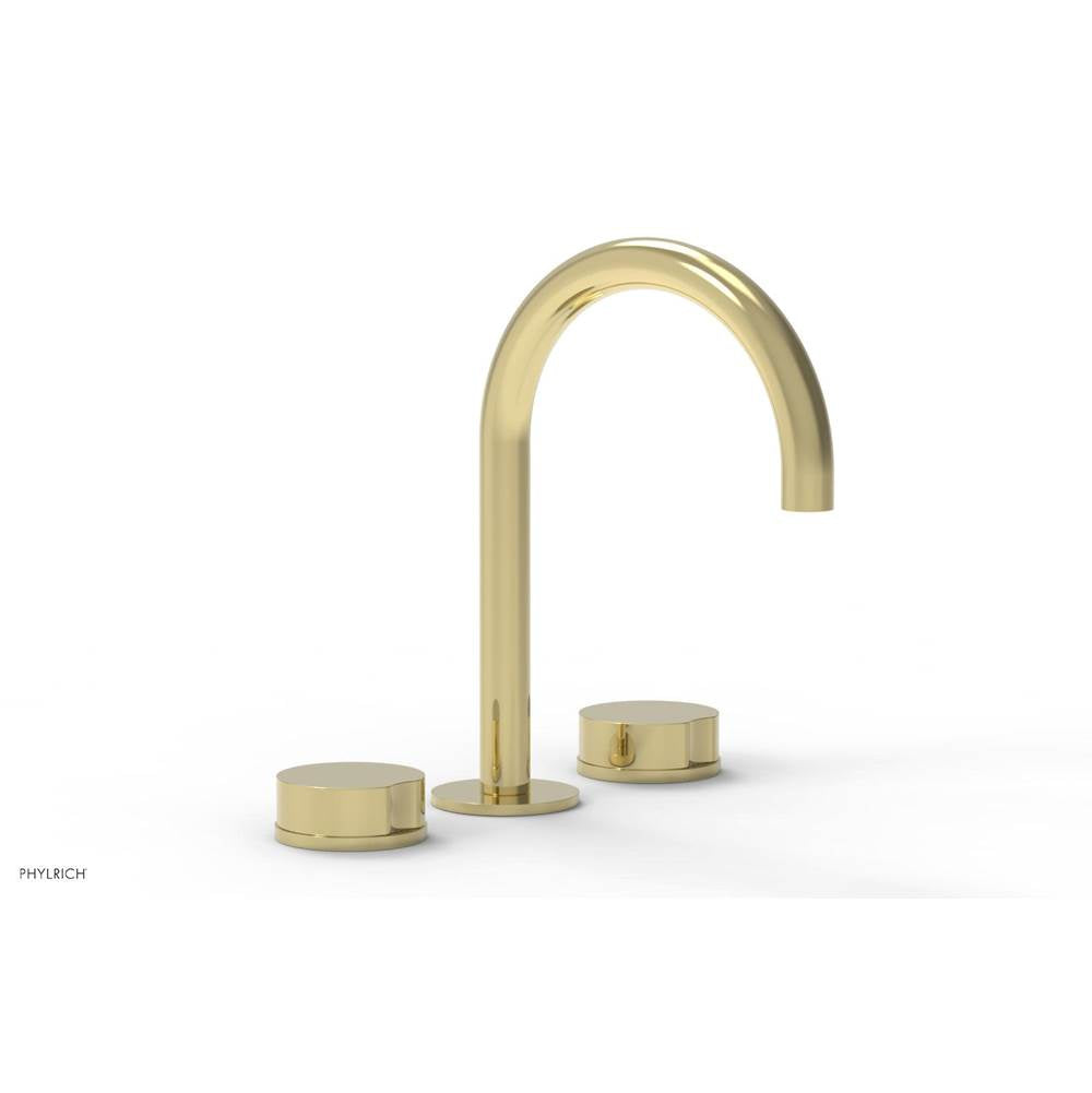 Phylrich - Circ W/S Faucet W Brass Handles, P To Close Drain - Polished Brass