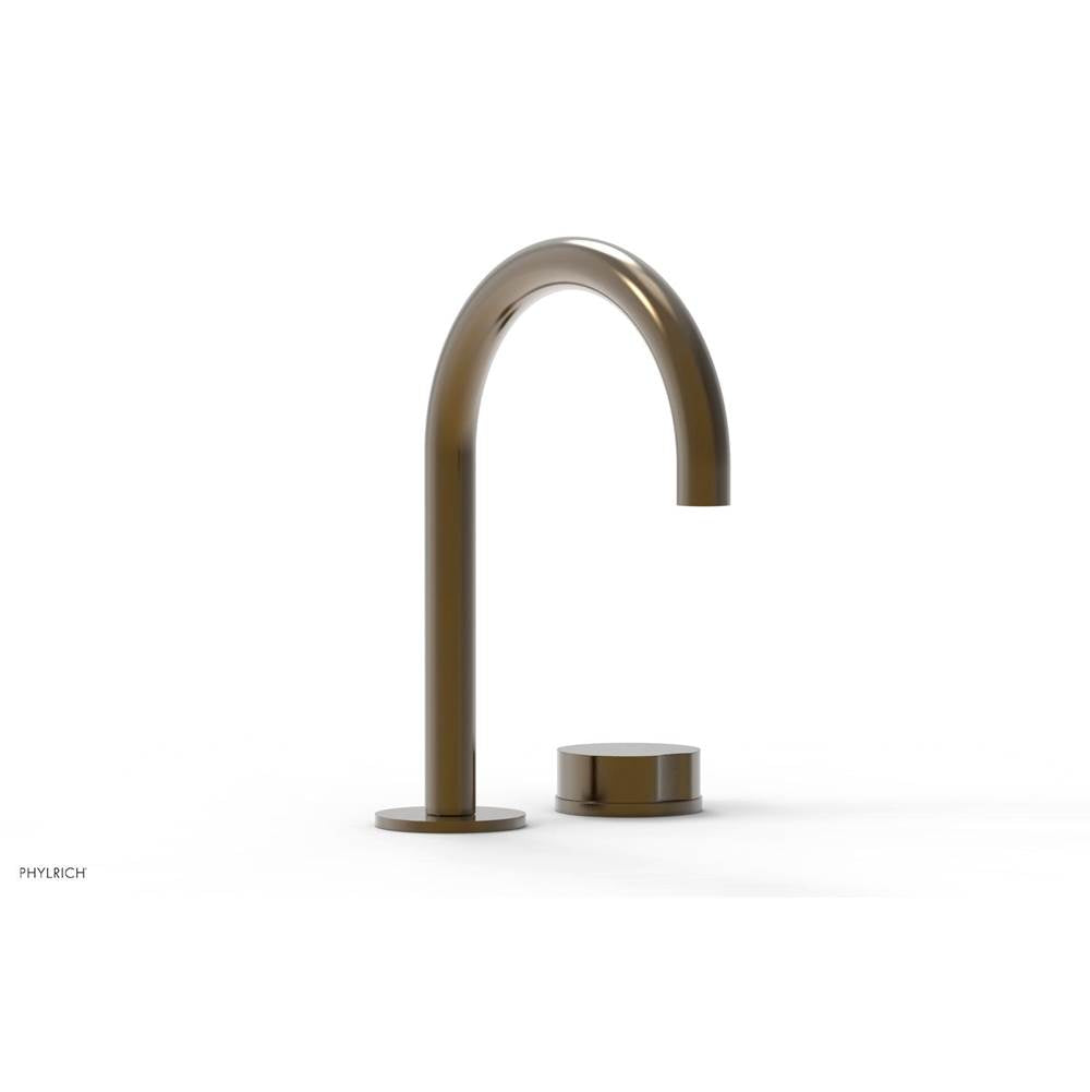 Phylrich - Circ Sngl Faucet W Brass Handles, P To Close Drain - Antique Brass