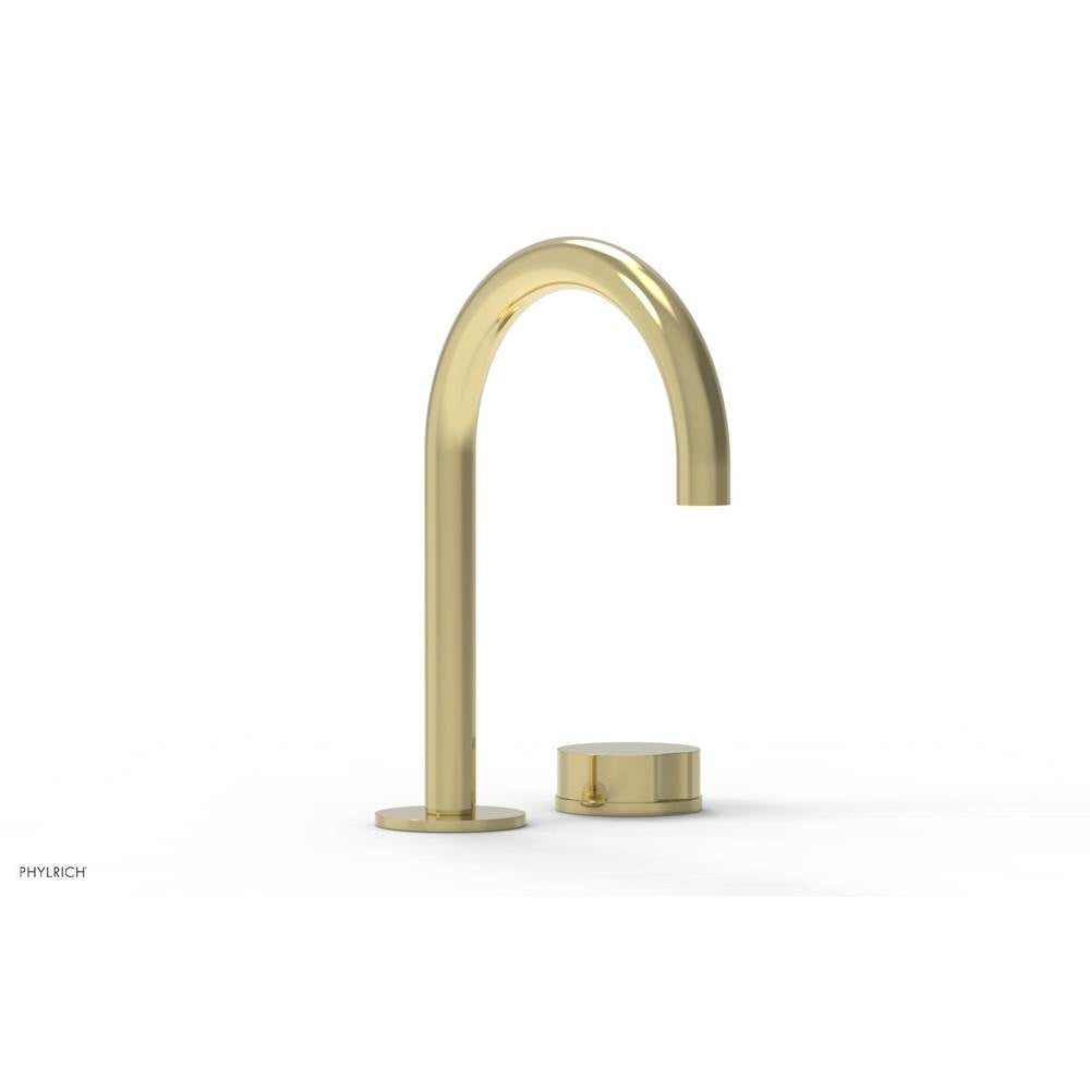 Phylrich - Circ Sngl Faucet W Brass Handles, P To Close Drain - Polished Brass