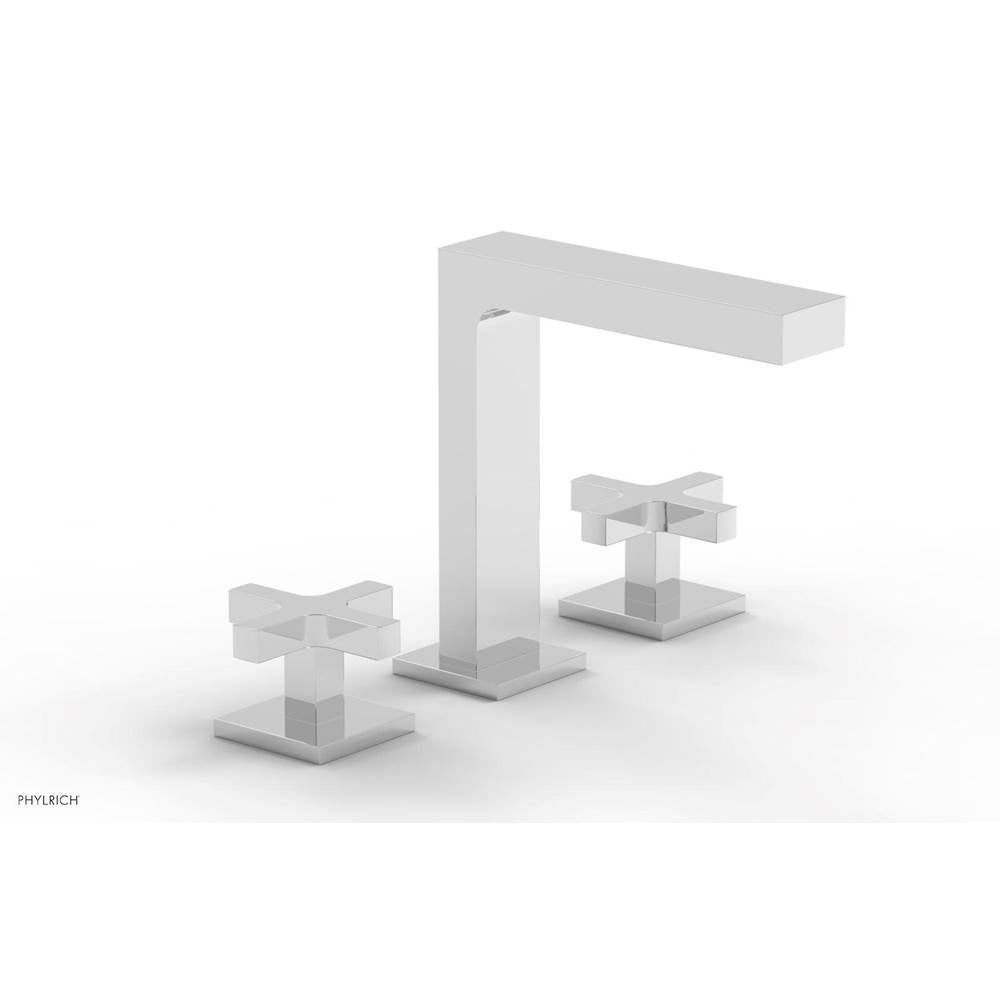 Phylrich - CROI - Widespread Faucet - High Spout Cross Handles - Polished Chrome