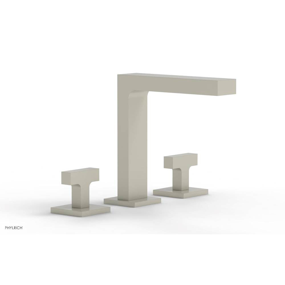 Phylrich - CROI - Widespread Faucet - High Spout Lever Handles - Burnished Nickel
