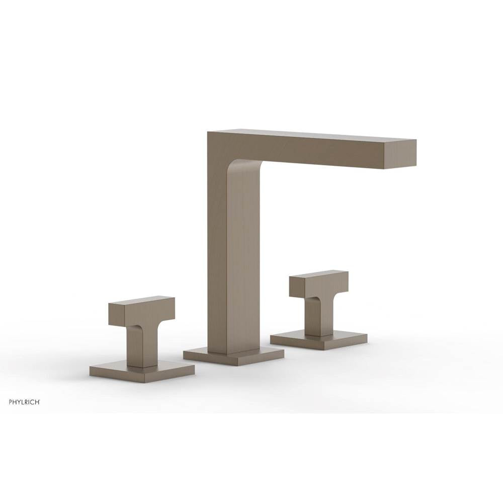 Phylrich - CROI - Widespread Faucet - High Spout Lever Handles - Old English Brass