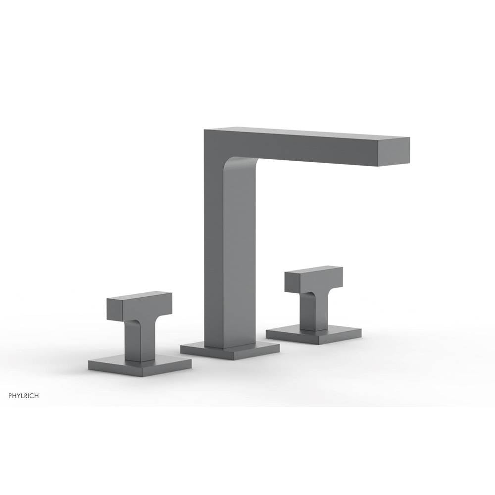 Phylrich - CROI - Widespread Faucet - High Spout Lever Handles - Gun Metal