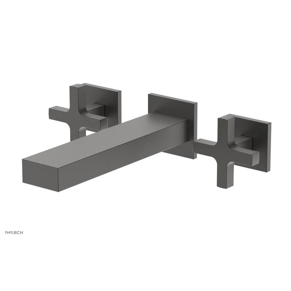 Phylrich - CROI - Wall Lavatory Set - Cross Handle - Oil Rubbed Bronze