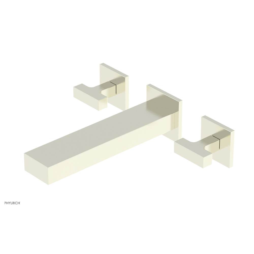 Phylrich - CROI - Wall Lavatory Set - Lever Handle - Satin Nickel