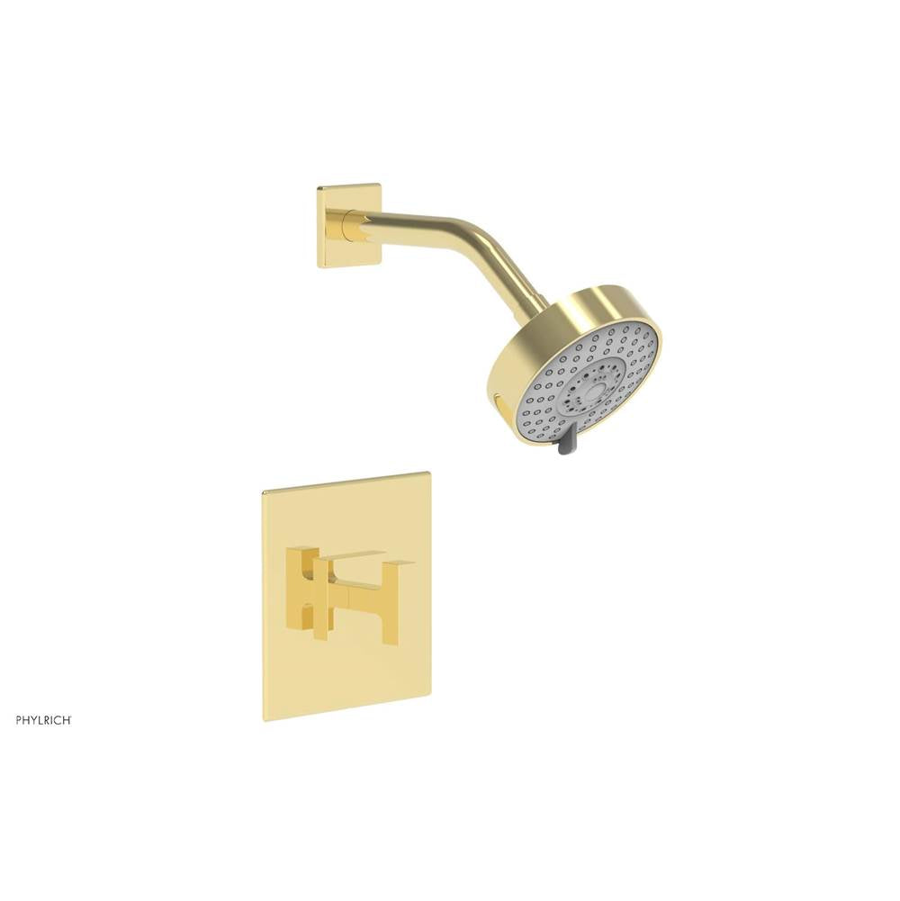 Phylrich - CROI - Pressure Balance Shower Set - Lever Handle - Polished Brass