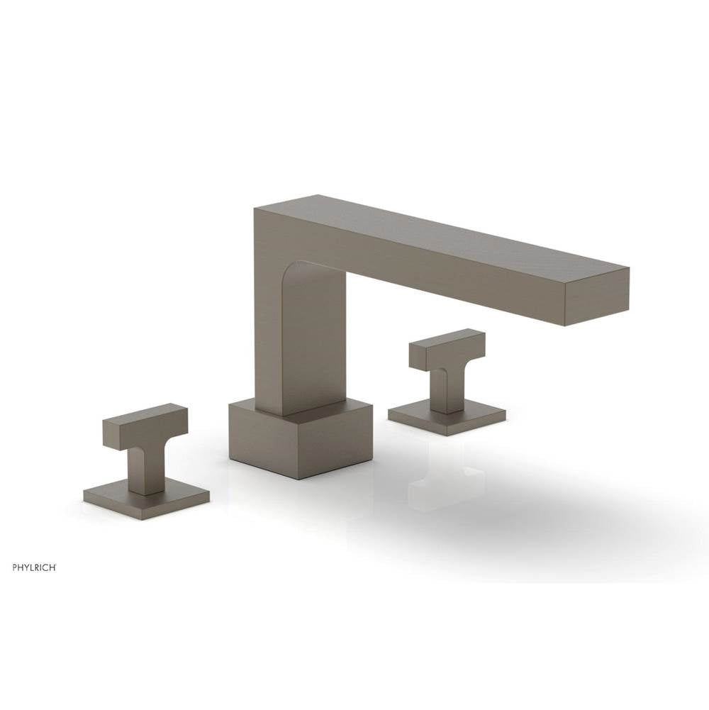 Phylrich - CROI - Deck Tub Set - Lever Handles - Architectural Bronze