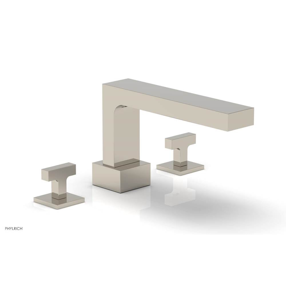 Phylrich - CROI - Deck Tub Set - Lever Handles - Polished Nickel