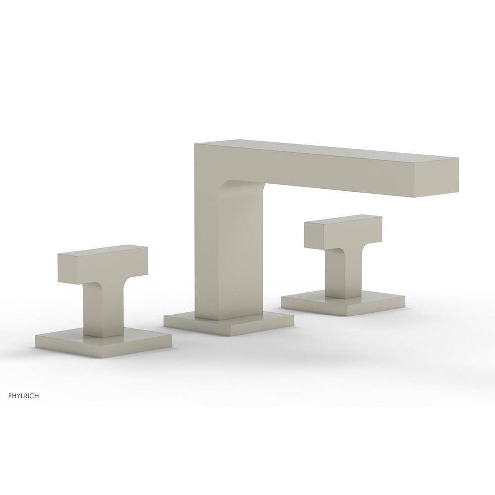 Phylrich - CROI - Widespread Faucet - Low Spout Lever Handles - Burnished Nickel