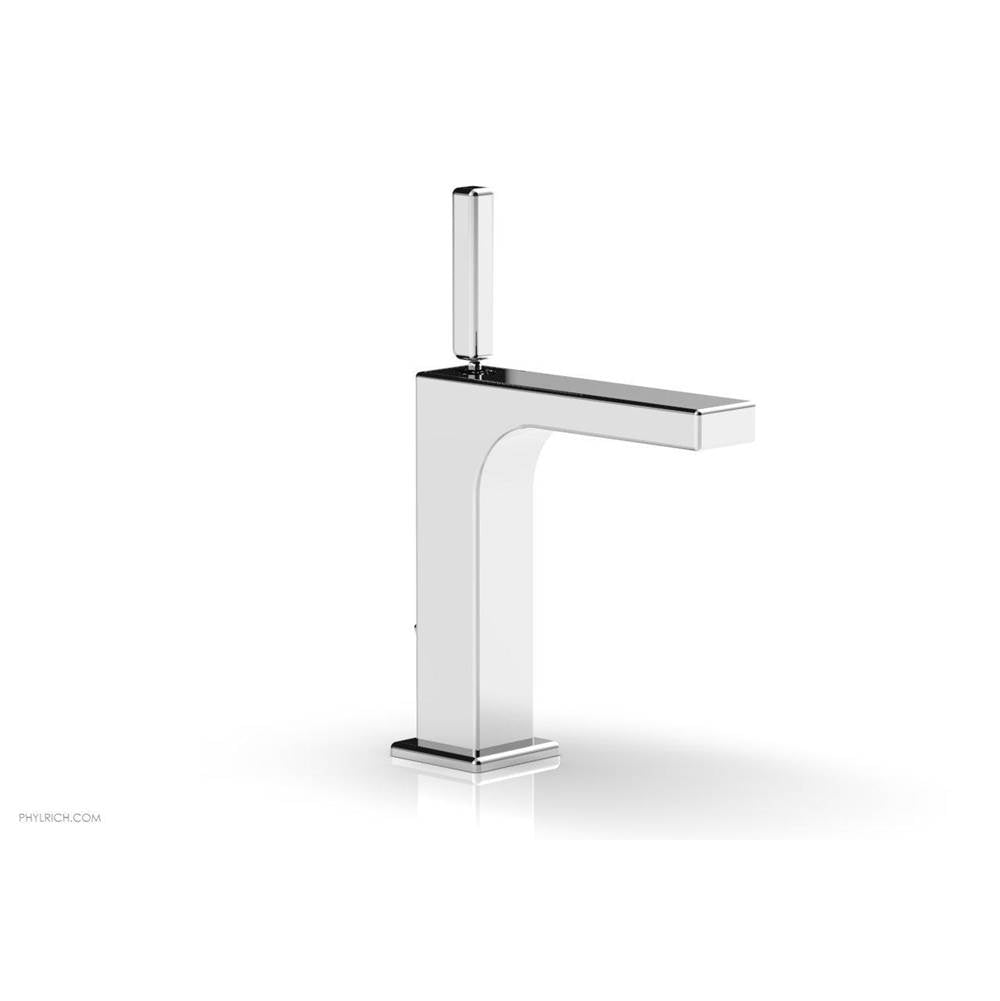 Phylrich - MIX Single Hole Lavatory Faucet Blade Handle 6-3/4'' Height 290-06 - Matte Black