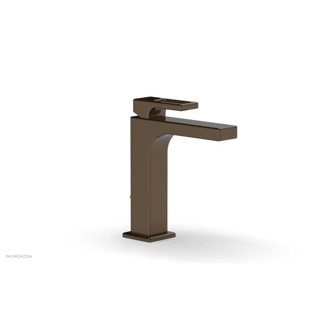 Phylrich - MIX Single Hole Lavatory Faucet Ring Handle 6-3/4'' Height 290-07 - Oil Rubbed Bronze