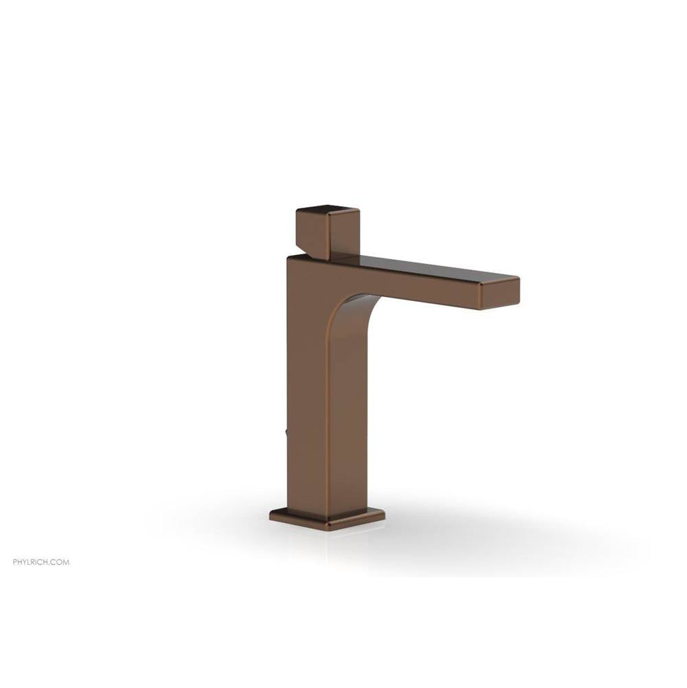Phylrich - S/H Faucet Cube Hdl - Weathered Copper