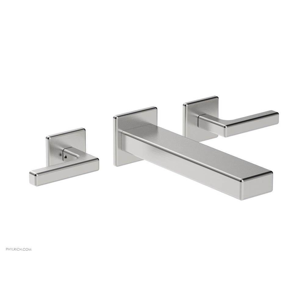 Phylrich - MIX Wall Lavatory Set - Lever Handles 290-12 - Satin chrome