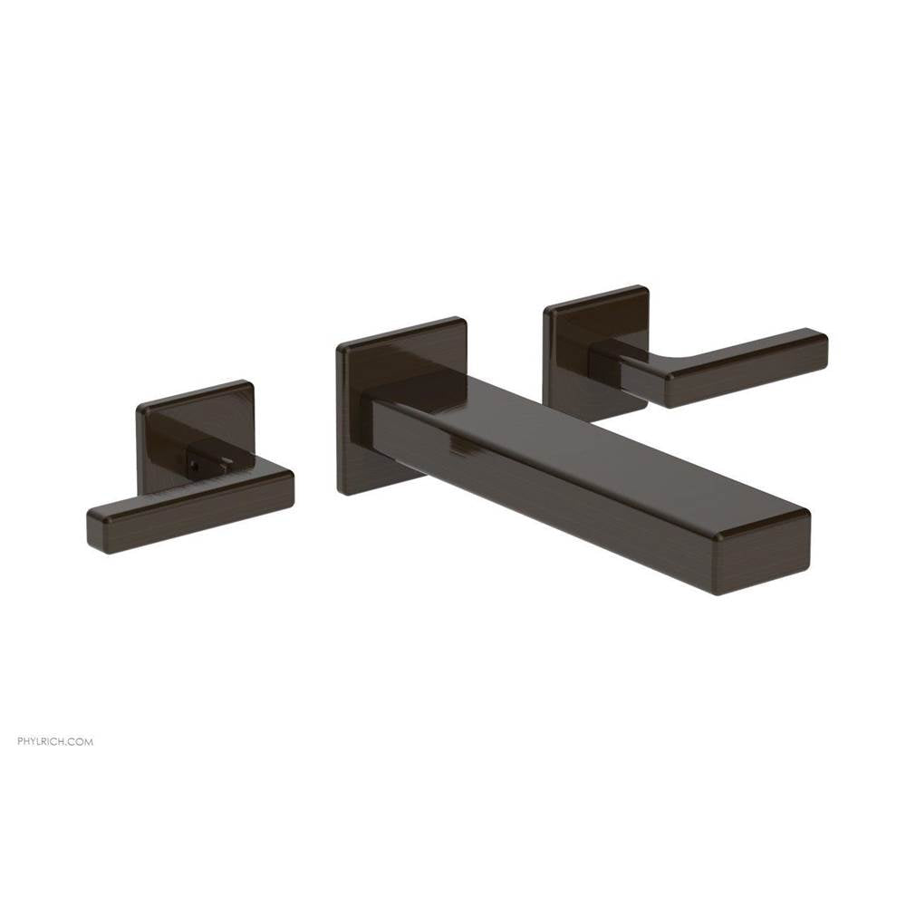 Phylrich - MIX Wall Lavatory Set - Lever Handles 290-12 - Antique Bronze
