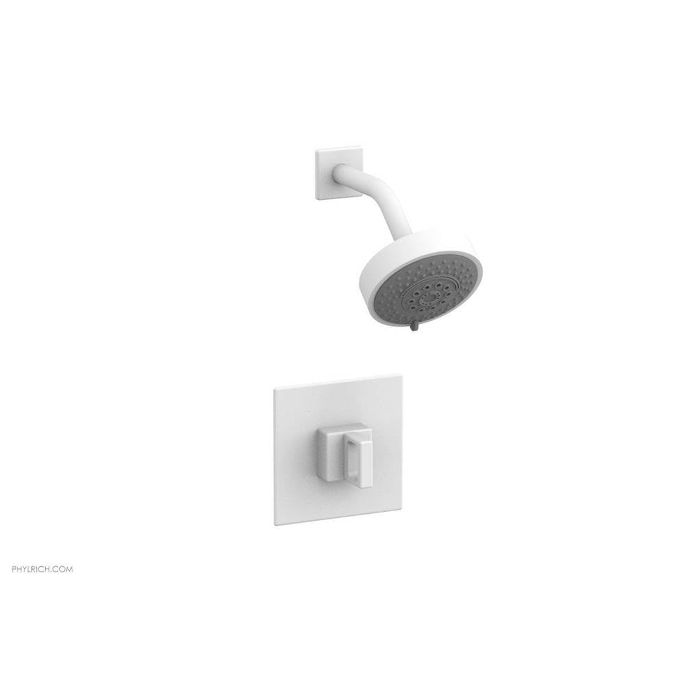Phylrich - MIX Pressure Balance Shower Set - Ring Handle 290-23 - Satin White