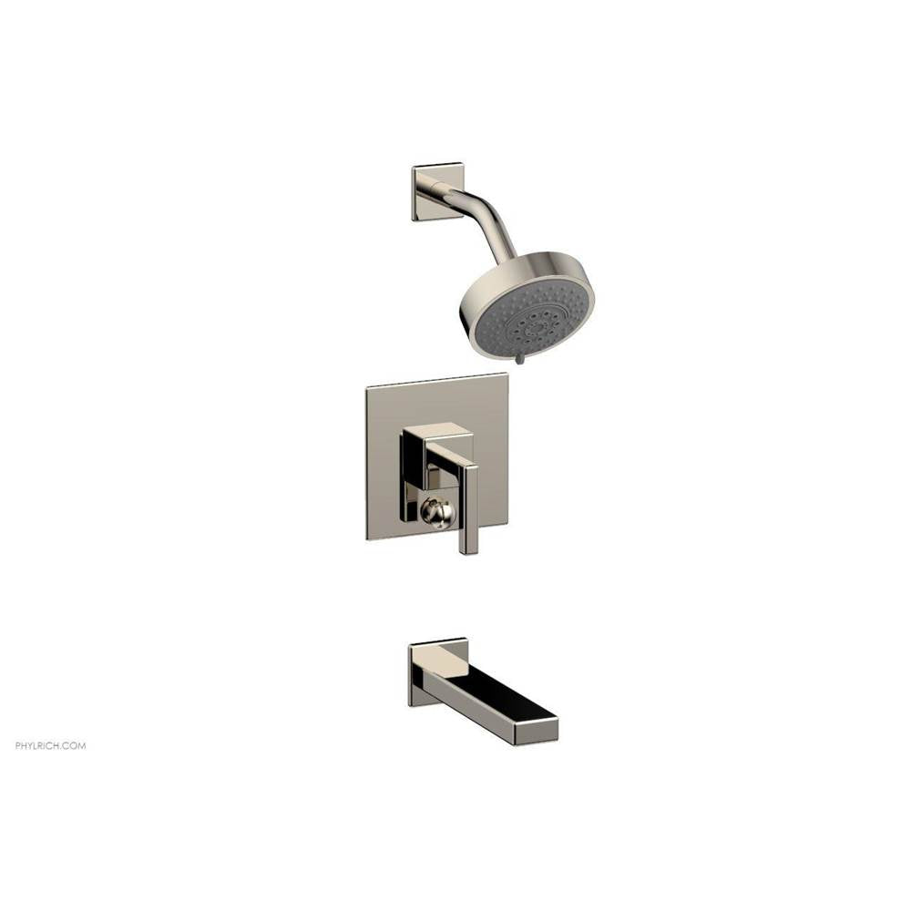 Phylrich - MIX Pressure Balance Tub and Shower Set - Lever Handle 290-27 - Polished Chrome