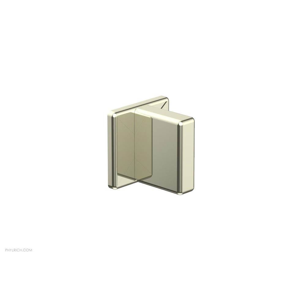 Phylrich - MIX Volume Control/Diverter Trim - Blade Handle 290-35 - Burnished Nickel