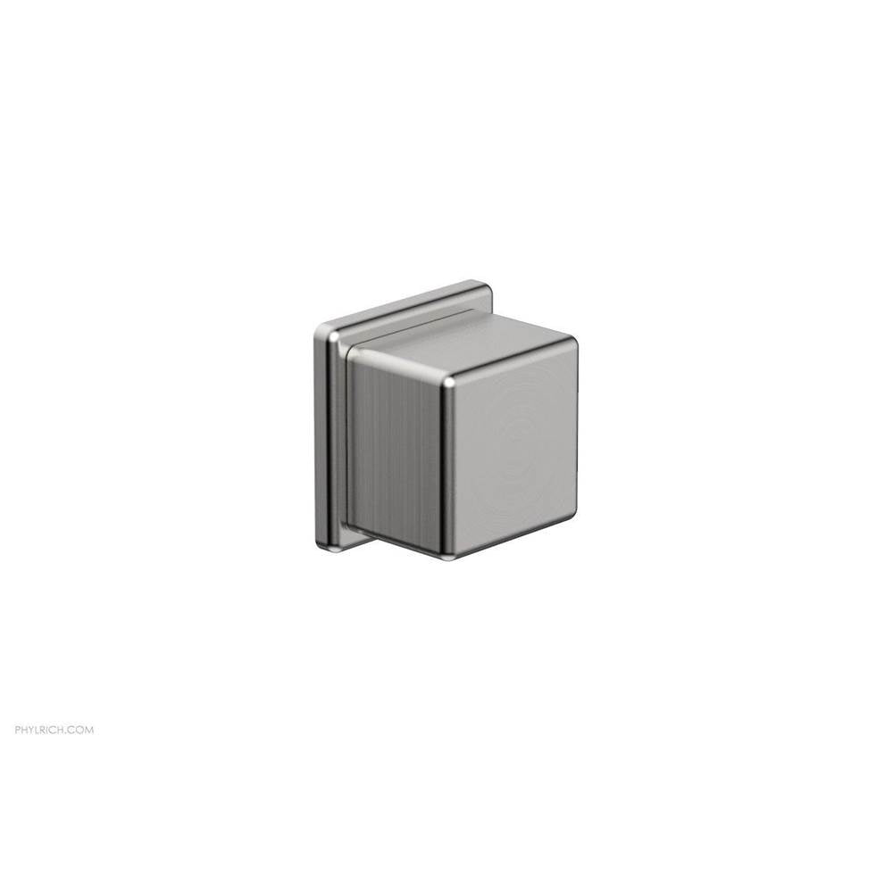 Phylrich - MIX Volume Control/Diverter Trim - Cube Handle 290-38 - Pewter