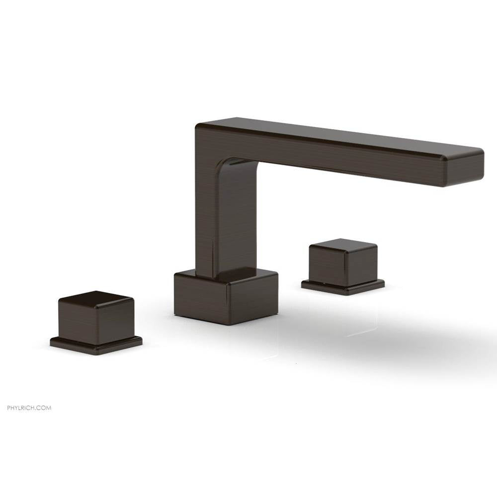 Phylrich - Deck Tub Set To Cube - Antique Bronze