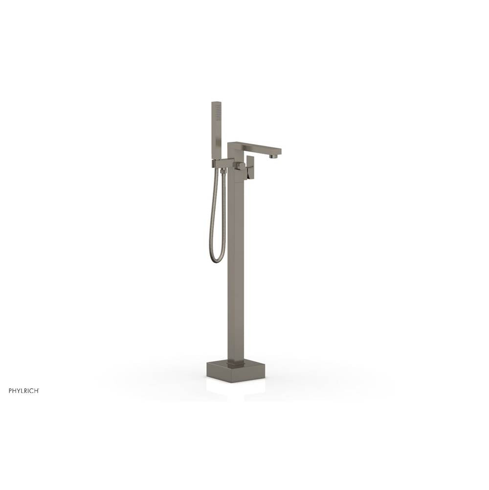 Phylrich - Floor Mt Tub Filler Square - Pewter