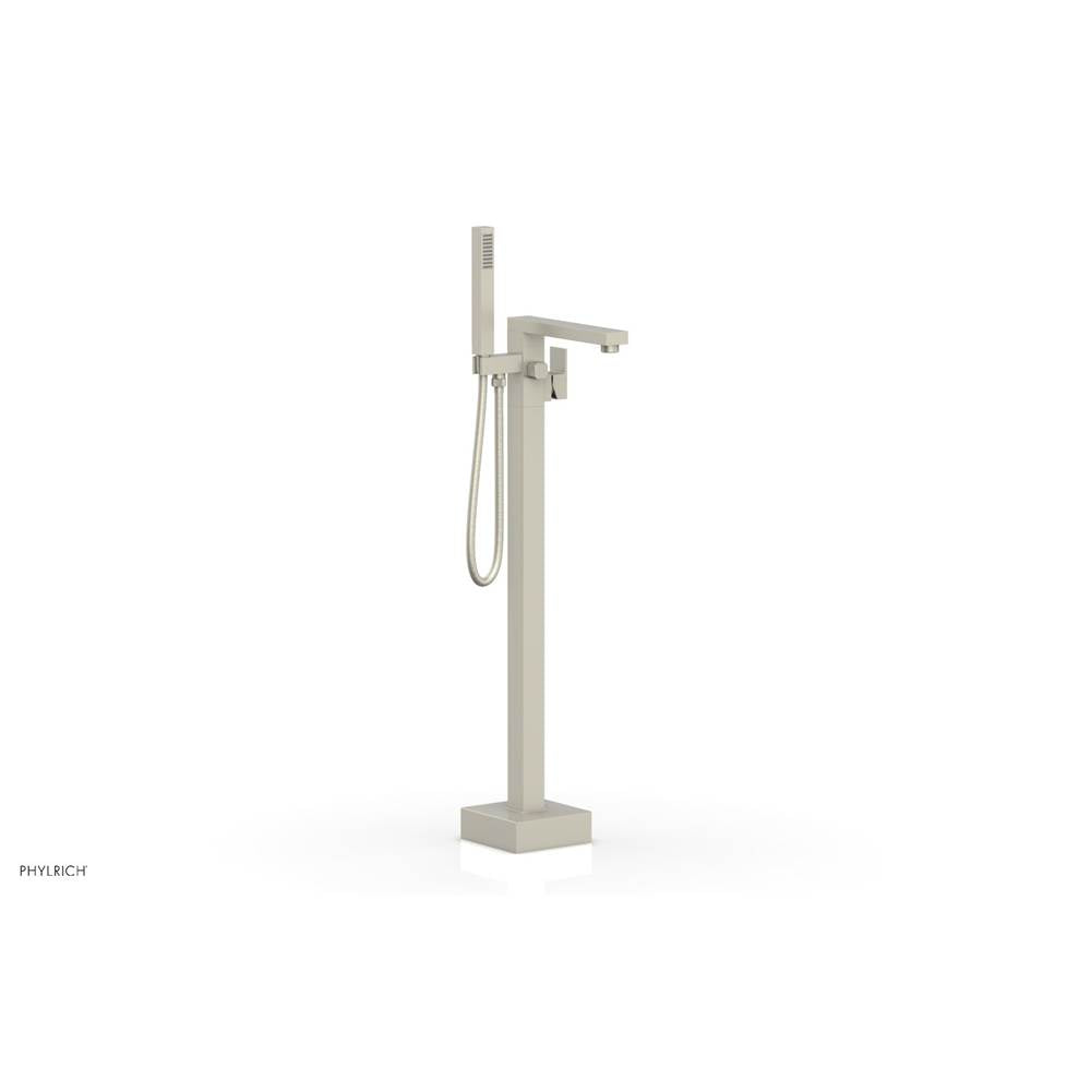 Phylrich - Floor Mt Tub Filler Square - Burnished Nickel