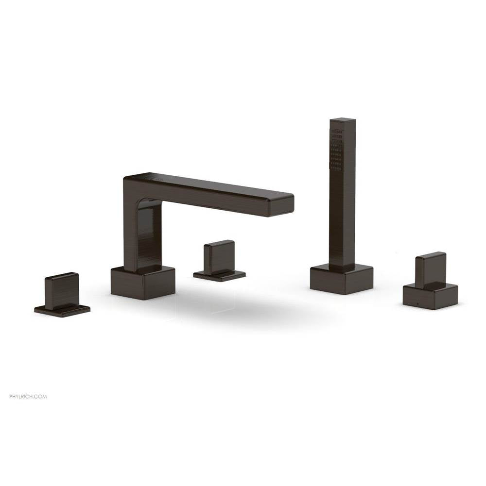 Phylrich - Deck Tub W H/S, Blade - Antique Bronze