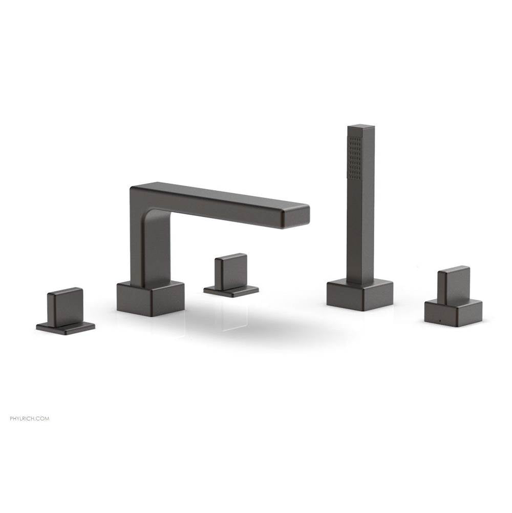 Phylrich - Deck Tub W H/S, Blade - Oil Rubbed Bronze
