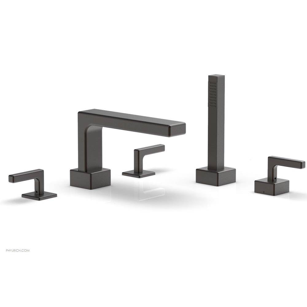 Phylrich - Deck Tub W H/S, Lever - Oil Rubbed Bronze