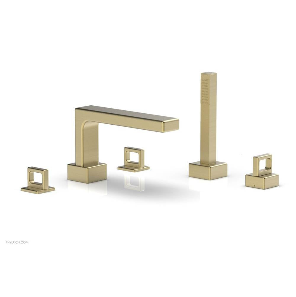 Phylrich - Deck Tub W H/S, Ring - Burnished Gold