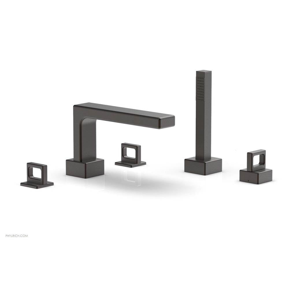 Phylrich - Deck Tub W H/S, Ring - Oil Rubbed Bronze