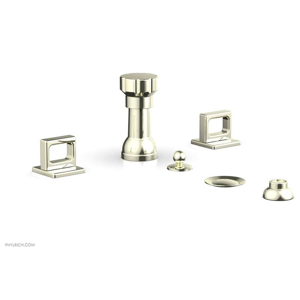 Phylrich - 4 Hole Bidet Ring Hdl - Burnished Nickel