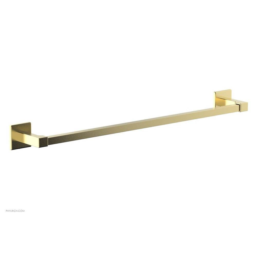 Phylrich - 24'' Towel Bar, Mix S - Polished Brass Uncoated