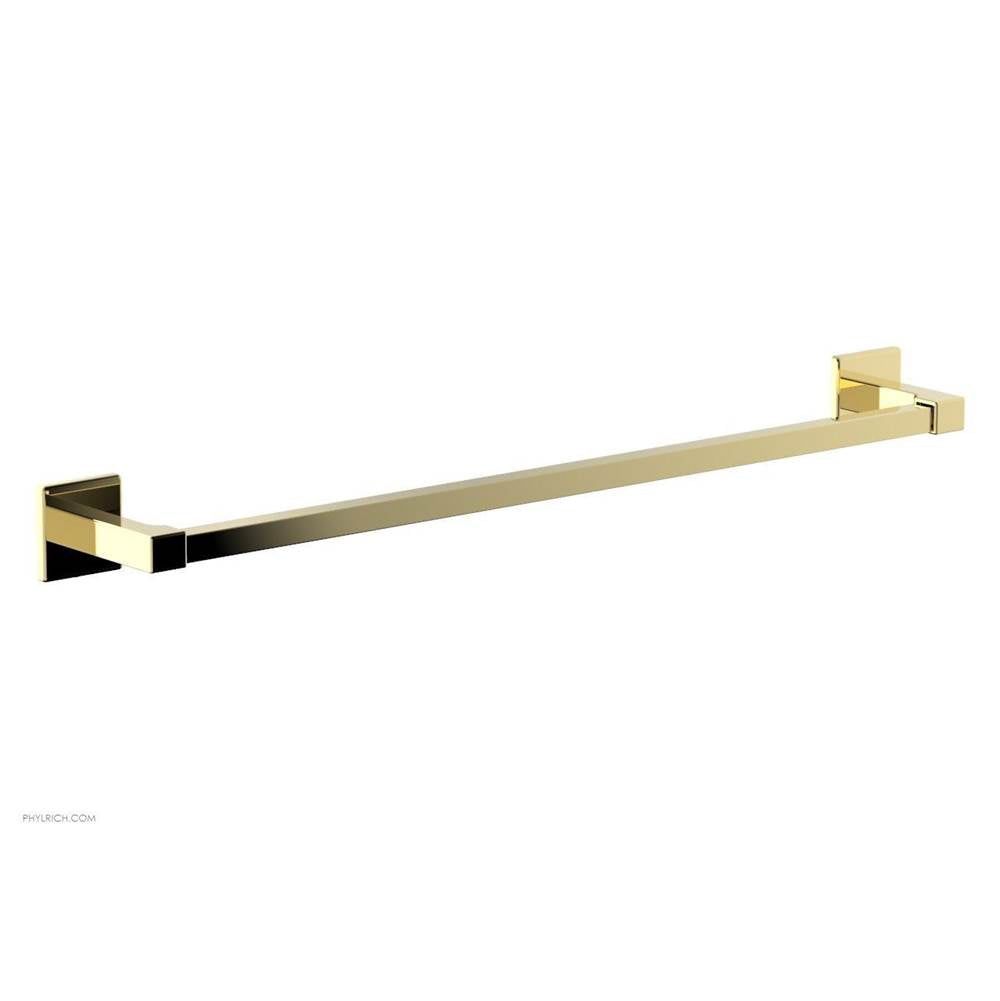 Phylrich - 24'' Towel Bar, Mix S - Polished Brass