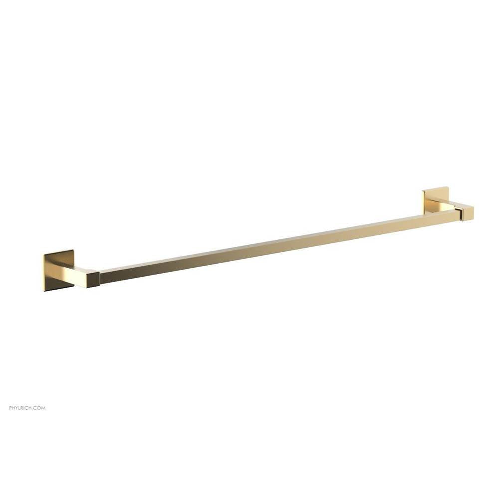Phylrich - 30'' Towel Bar, Mix S - Satin Brass
