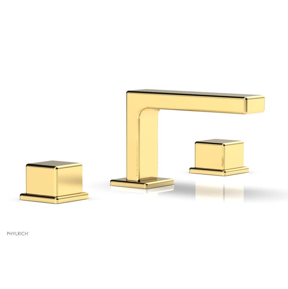 Phylrich - W/S Faucet, Cube Hdl - Polished Gold