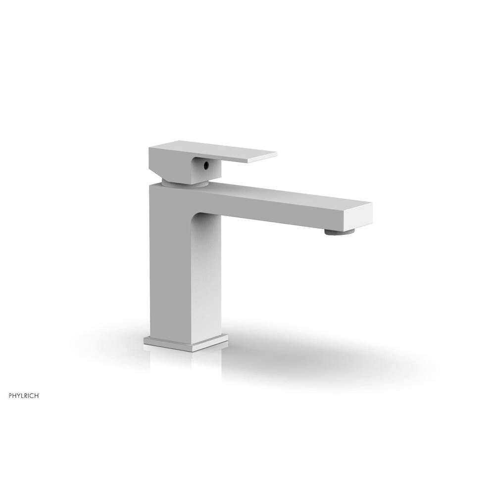 Phylrich - MIX Single Hole Lavatory Faucet Blade Handle 4-3/4'' Height 290L-06 - Satin White