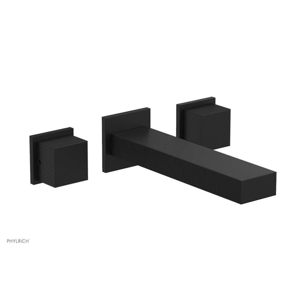 Phylrich - STRIA Wall Lavatory Set 291-14 - Matte Black