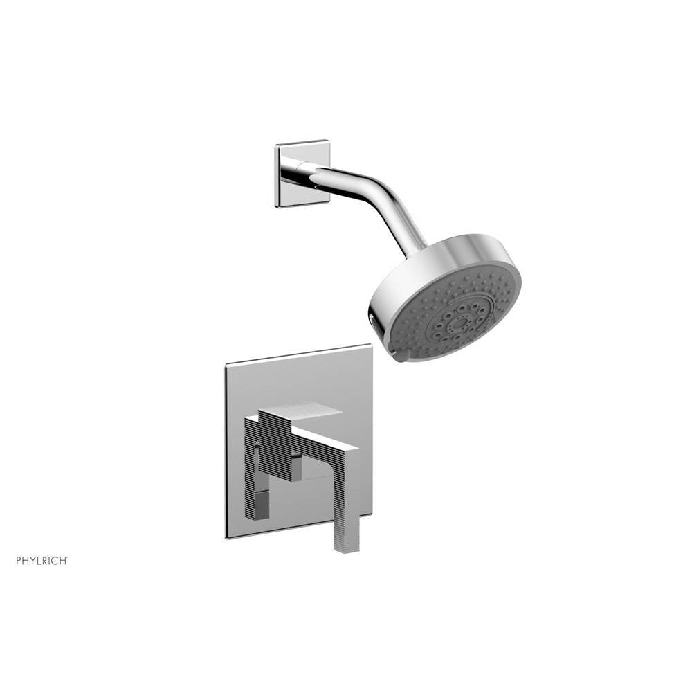 Phylrich - STRIA Pressure Balance Shower Set 291-22 - Satin Brass